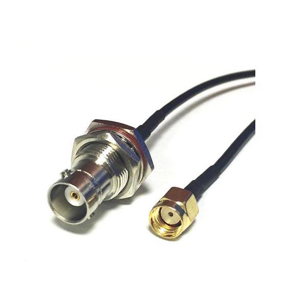 RG316 BNC female jack to RP-SMA male plug RF Pigtail Jumper Cable