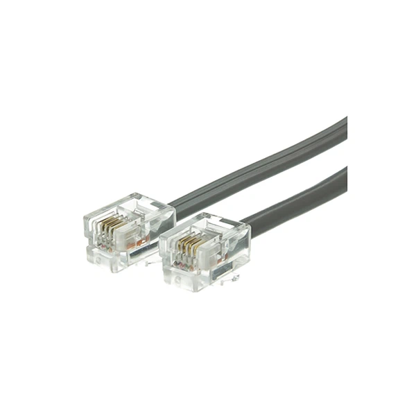 4 Conductor 6P4C RJ11 Telephone Flat Cable 4 Conductor 6P4C RJ11 Telephone Flat Cable