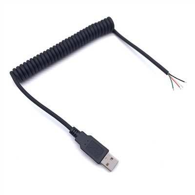 Zatahovací 4 drátěný USB 2. 0 Zadejte zástrčku pro otevřený kabel na konci pi...