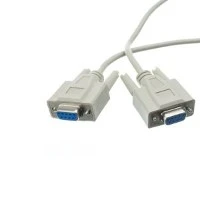 DB9 Kabel nulového modemu ze samice na samici