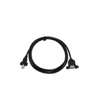 USB 2.0 A Panelová montáž na panel USB B Male Cable Mount