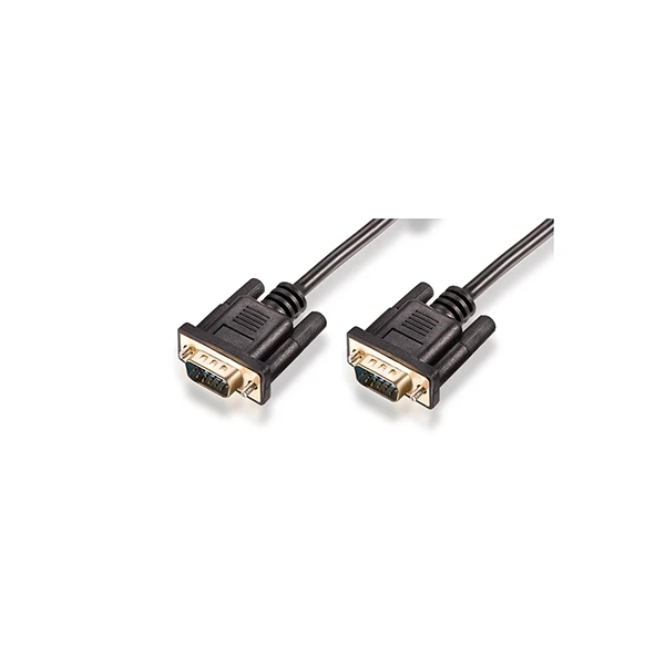 VGA Male To Male Cable With Dual Ferrites Cores