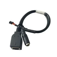 Napájecí kabel DC5,5x2,5 RJ45 na MSH s 5 pinem IP kamery